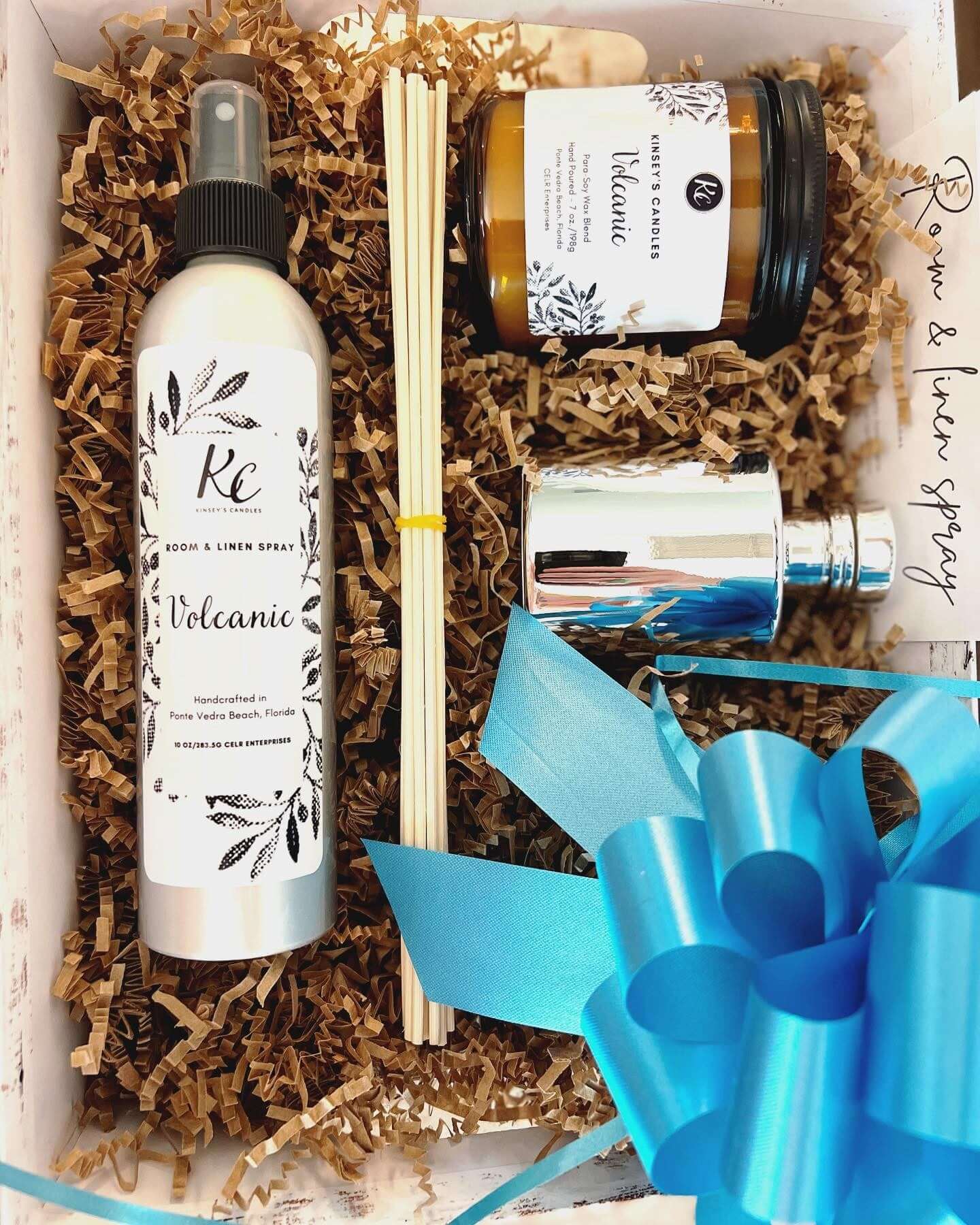 Relax Gift Basket - Kinsey's Candles