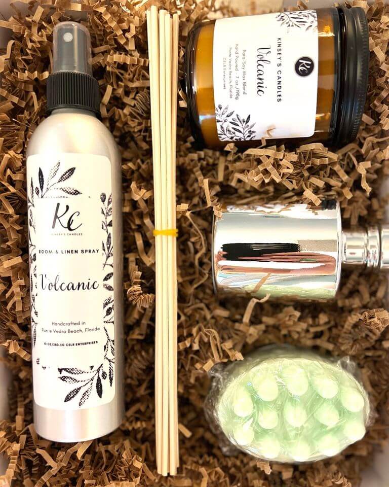 Relax Gift Basket - Kinsey's Candles