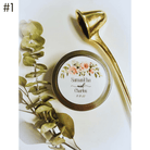 Wedding Favor Personalized Candles - Kinsey's Candles