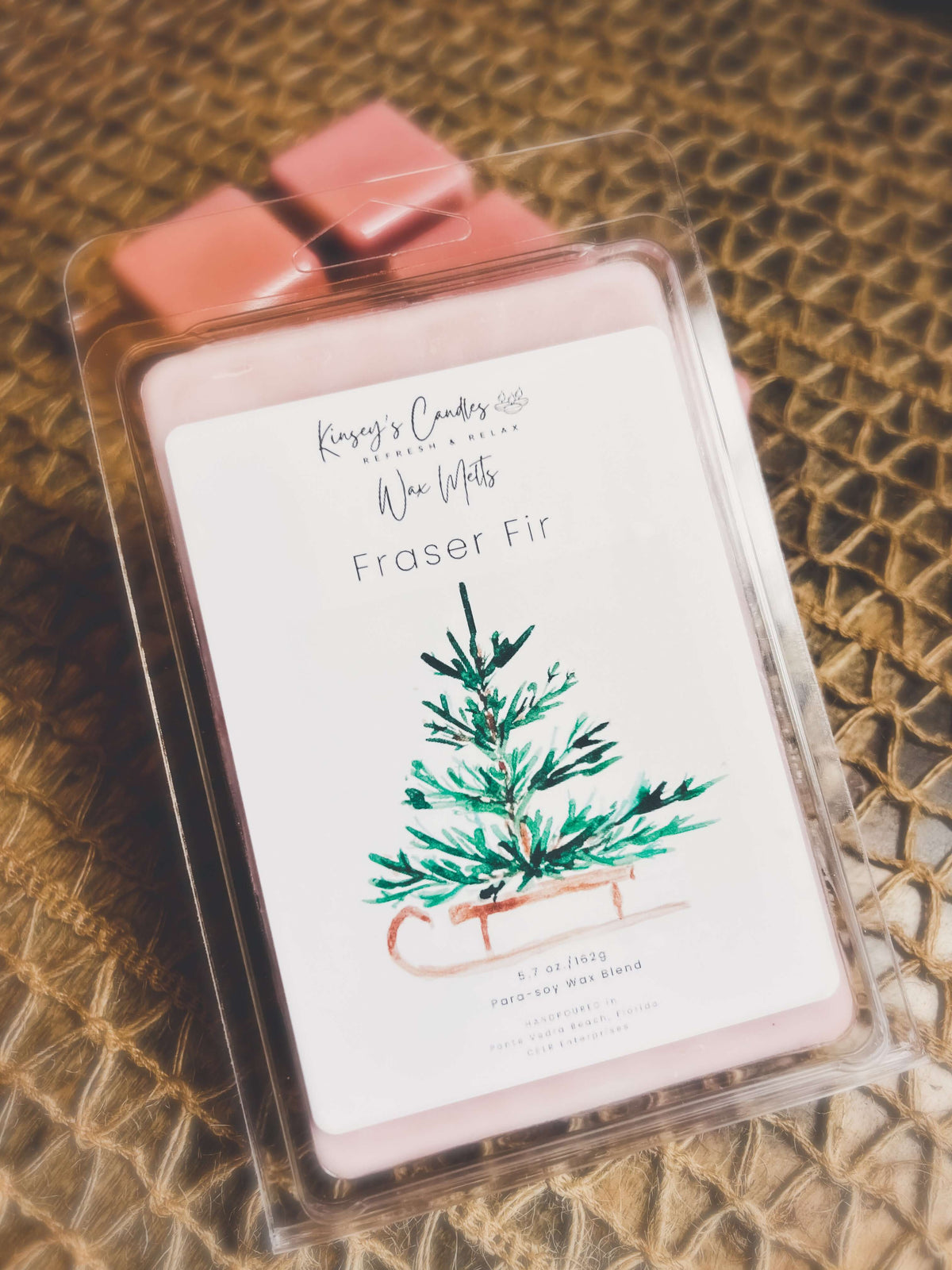 Fraser Fir Jumbo Wax Melts - Kinsey's Candles
